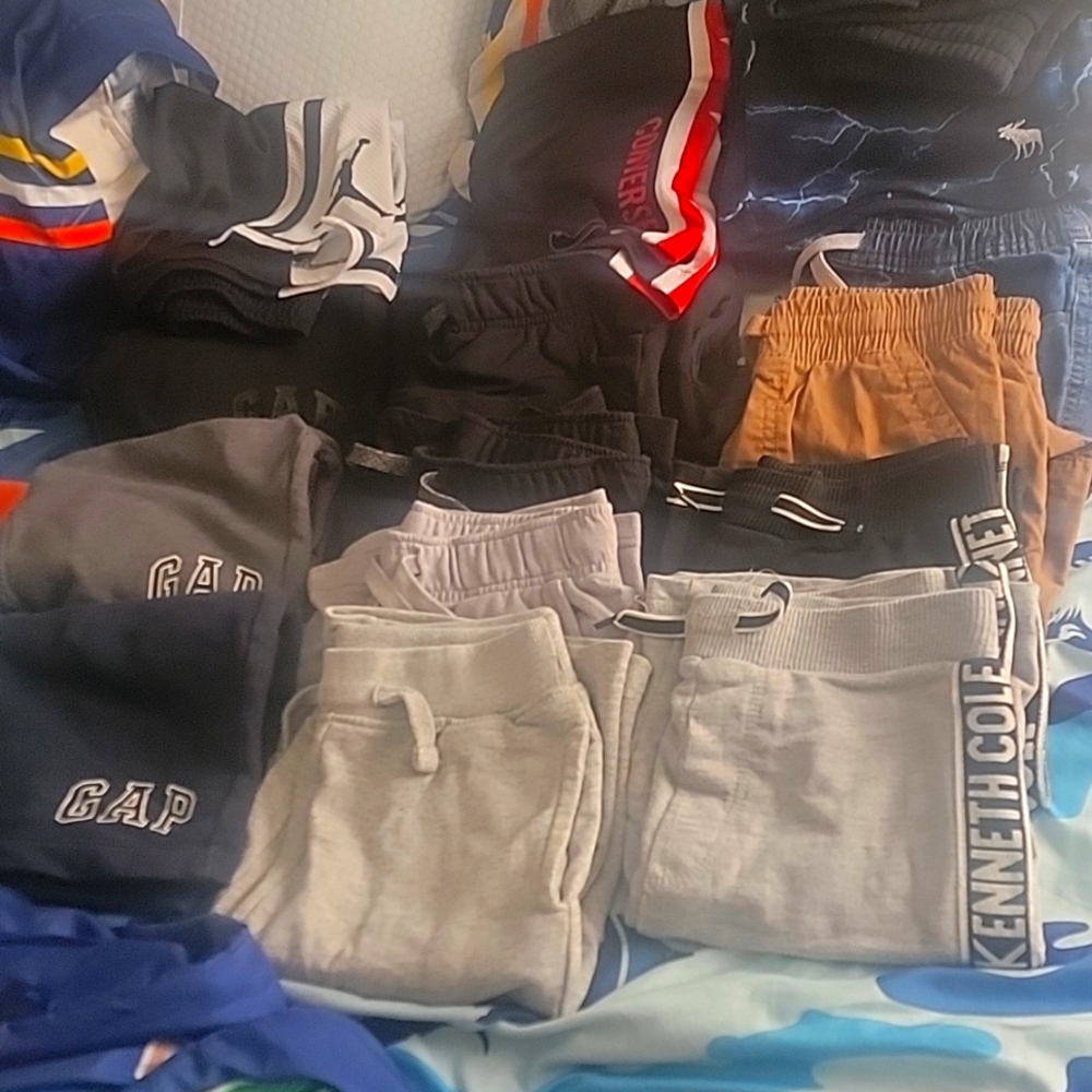 I have 16 pairs of gently used shorts.